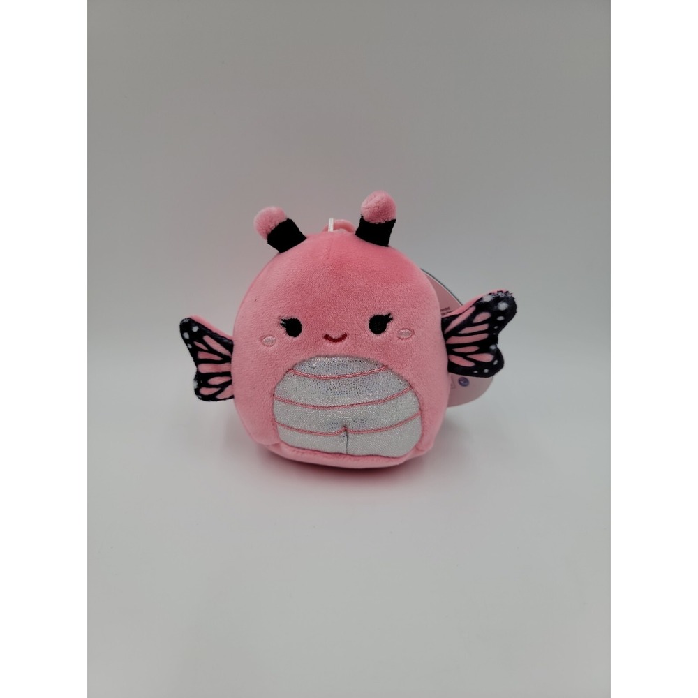 Squishmallow Andreina‎ The Butterfly Clip On 3.5" NWT #012